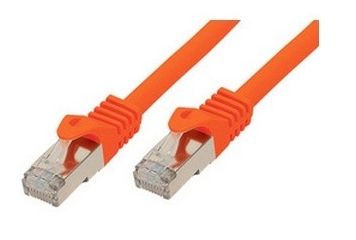 EU Product - RJ45 Patchkabel S/FTP, Cat7 LSZH 5,0m orange thumbnail