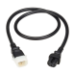 Eaton P018-E03 power cable Black 35.8" (0.91 m) IEC C14 IEC C15