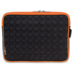 Manhattan 439633 tablet case 25.6 cm (10.1") Sleeve case Black, Orange