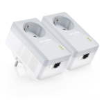 TP-LINK TL-PA4010PKIT PowerLine network adapter 600 Mbit/s Ethernet LAN White 2 pc(s)