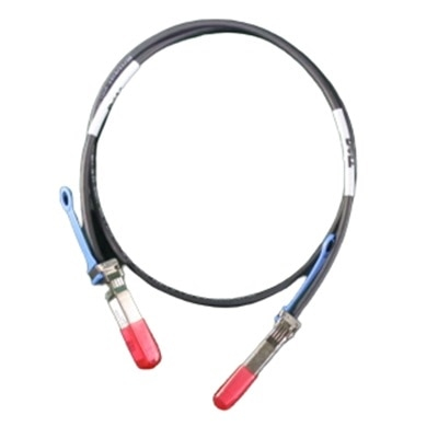 Image of DELL 470-AAVH fibre optic cable 1 m SFP+ Black