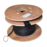 LogiLink Fiber trunk cable U-DQ(ZN)BH, 8 cores multimode OM4,100 m, LC/UPC - LC/UPC
