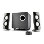 Cyber Acoustics CA-3610 speaker set 30 W Universal Black 2.1 channels 2-way 10 W