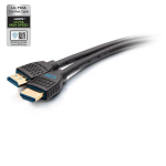 C2G Performance Series 3ft 8K HDMI Cable with Ethernet - Ultra High-Speed HDMI Cable - 8K 60Hz - Ultra High Speed - HDMI cable with Ethernet - HDMI male to HDMI male - 90 cm - black - 10K support, 8K60Hz (7680 x 4320) support, 4K120Hz (4096 x 2160) suppor