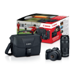 Canon EOS R100 Double Zoom Lens Kit MILC Body 24.1 MP CMOS 6000 x 4000 pixels Black