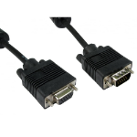 Cables Direct 77SVGA-F01 VGA cable 1 m VGA (D-Sub) Black