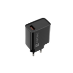 NATEC RIBERA Universal Black AC Fast charging Indoor