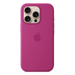 Apple iPhone 16 Pro Silicone Case with MagSafe - Fuchsia