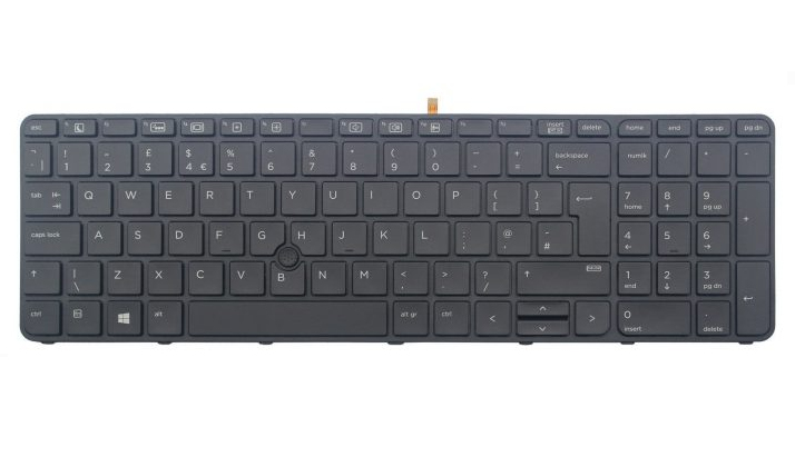 HP 841145-B71 notebook spare part Keyboard