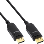 InLine DisplayPort 1.4 AOC Cable, 8K4K, black, 40m