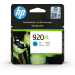 HP CD972AE/920XL Ink cartridge cyan high-capacity, 700 pages ISO/IEC 24711 6ml for HP OfficeJet 6000