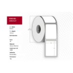 Capture 35001527 printer label White