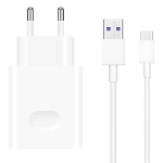 Huawei EU Product - CP404 SuperCharge Wall Charger + USB-C Cable 22.5W - White