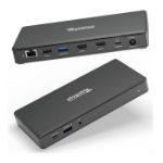 PLUGABLE TECHNOLOGIES UD-MSTH2 USB-C Dual HDMI 4K 65W USB-C PD Driverless Docking Station