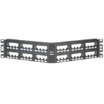 Panduit CPPA48FMWBLY patch panel 2U