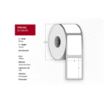 Capture CA-LB3135 printeretiket Wit