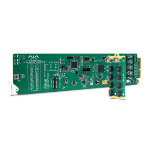 AJA OG-3G-AMA modular signal processing module