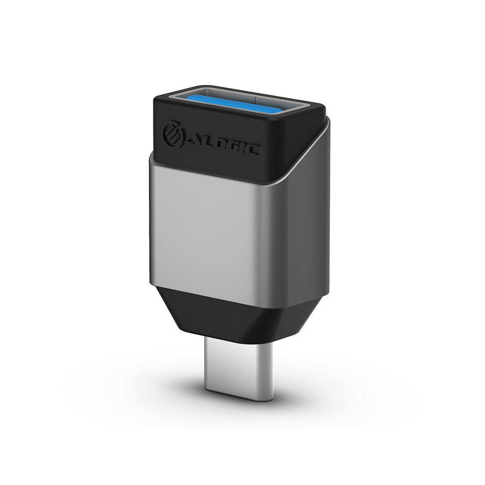 ALOGIC ULCAMN-SGR cable interface/gender adapter USB C USB A Grey