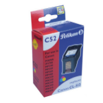 Pelikan C52 inktcartridge 1 stuk(s) Cyaan, Magenta, Geel