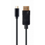 Gembird A-CM-DPM-01 USB graphics adapter 3840 x 2160 pixels Black