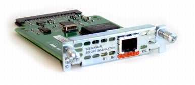 Cisco WIC-1B-S/T-V3= networking card Internal