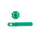 Brady 122246 lockout hasp/padlock Green Nylon