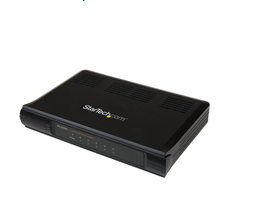 StarTech.com DS51002GB network switch Unmanaged Gigabit Ethernet (10/100/1000) Black