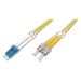 Digitus Fiber Optic Singlemode Patch Cord, LC / ST