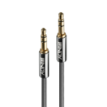 Lindy 1m 3.5mm Audio Cable, Cromo Line