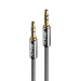 Lindy 1M 3.5MM AUDIO CABLE, CROMO LINE