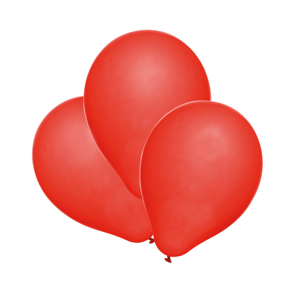 Image of Susy Card 40011295 - Toy balloon - Red - Oval - 25 pc(s)