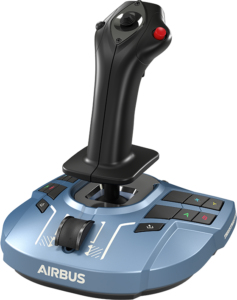 Image of Thrustmaster TCA Sidestick X Airbus Edition Black, Grey USB...
