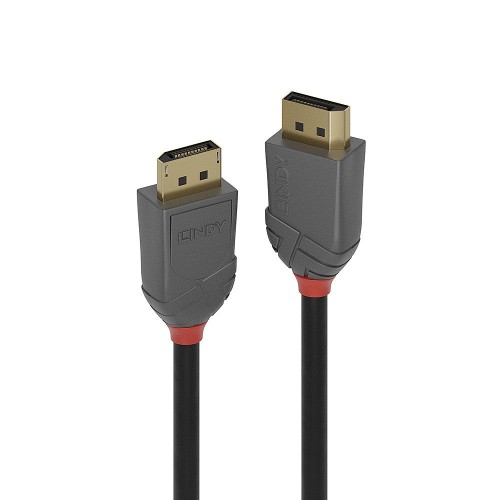 Lindy 2m DisplayPort 1.4 Cable, Anthra Line