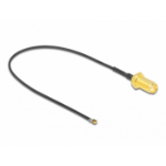 DeLOCK 12662 coaxial cable 0.2 m SMA MHF 4L LK Black