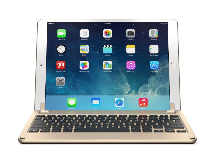 Brydge BRY8003 mobile device keyboard Gold Bluetooth QWERTY English
