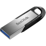 SanDisk Ultra Flair USB flash drive 32 GB USB Type-A 3.2 Gen 1 (3.1 Gen 1) Black, Stainless steel