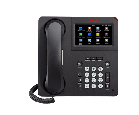 Image of Avaya 9641 IP phone Grey 5 lines LCD