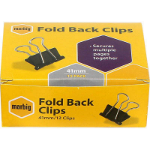 MARBIG FOLDBACK CLIPS 41MM BOX 12