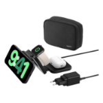 Belkin BoostCharge Pro Hoofdtelefoons, Smartphone, Smartwatch Zwart AC, USB Draadloos opladen Snel opladen Binnen
