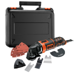 Black & Decker MT300KA-QS oscillerend multi-gereedschap Zwart, Oranje 300 W 10000 OPM