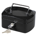 Q-CONNECT KF02601 money box Black