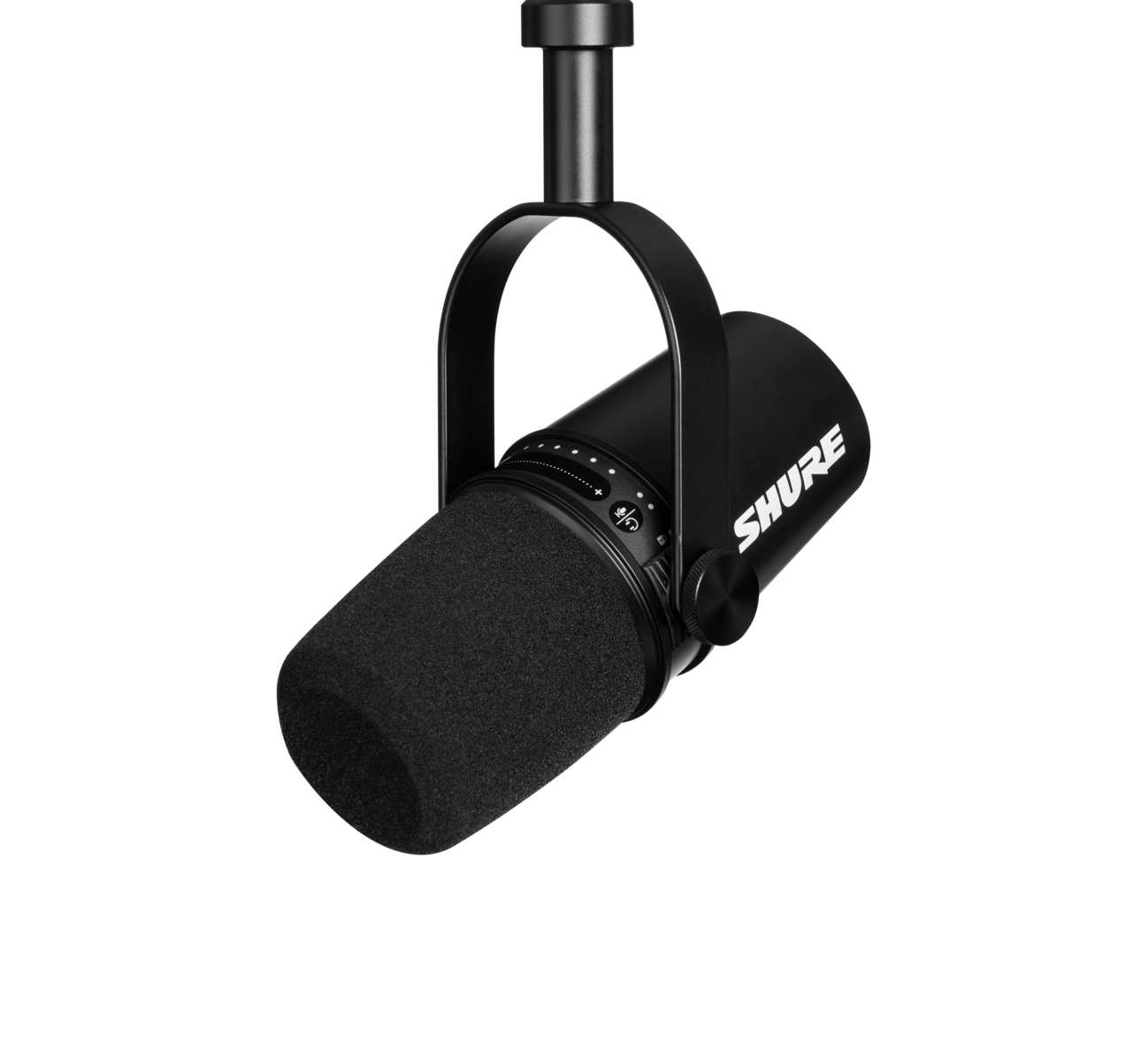 Image of Shure MV7 Black Studio microphone