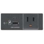 Extron 60-1938-02 outlet box Type B Black