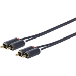 Vivolink PRORCARCA1.5 audio cable 1.5 m 2 x RCA Black