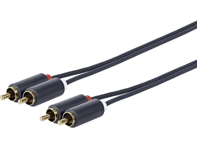 Image of Vivolink PRORCARCA1.5 audio cable 1.5 m 2 x RCA Black