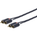 Vivolink PRORCARCA1.5 audio cable 1.5 m 2 x RCA Black