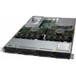 Supermicro SYS-610U-TNR PC/workstation barebone Black Intel® C621 LGA 4189