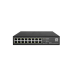 LevelOne Hilbert 10â€ 16-Port Gigabit Smart Lite Switch, 16 x Gigabit RJ45 (10/100/1000)