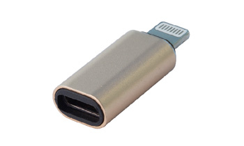 Dynamode C-TC-LIGHT cable gender changer Lighting USB Type-C Grey