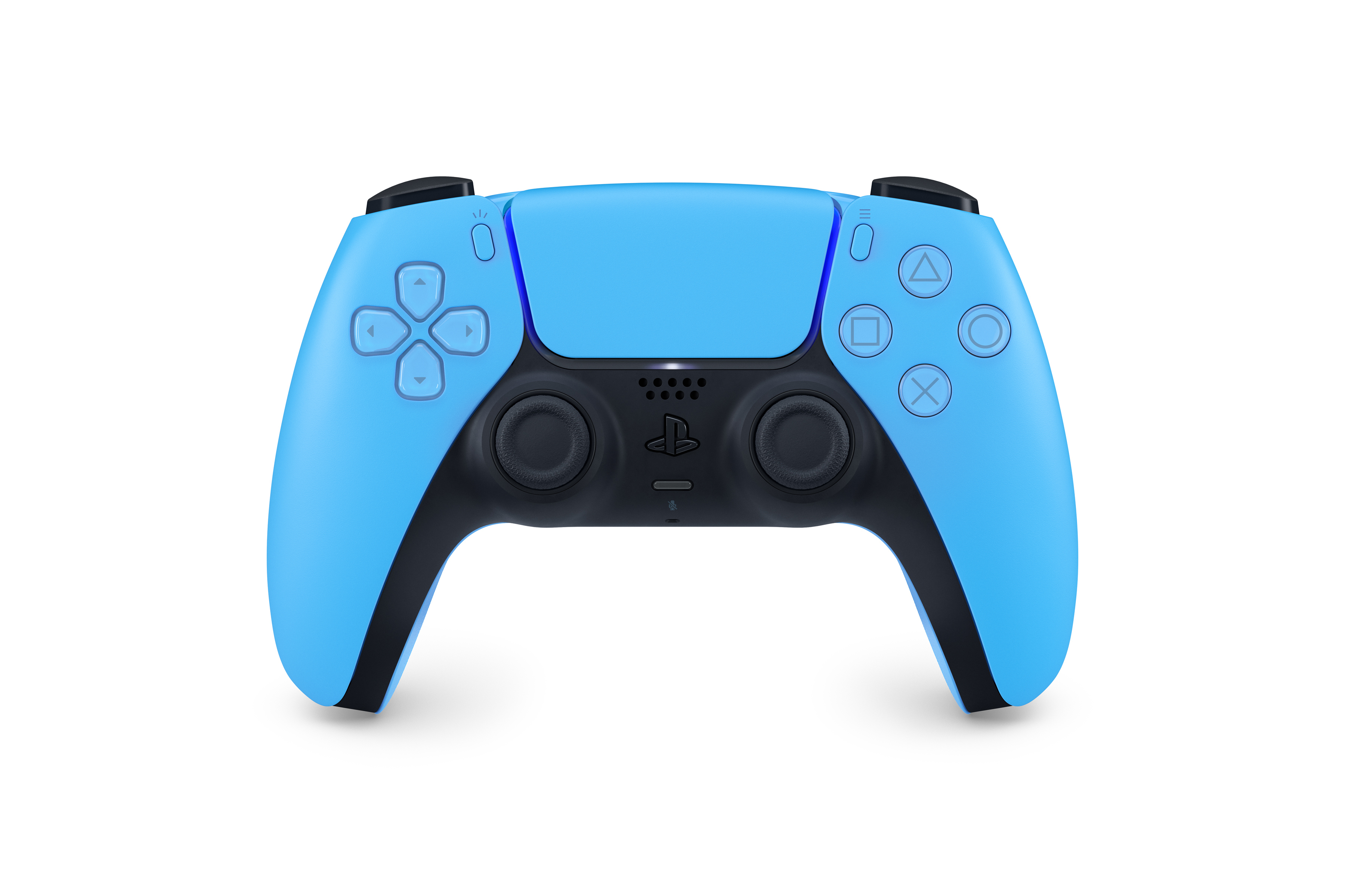 Image of Sony PS5 DualSense Controller Blue Bluetooth/USB Gamepad Analogue...